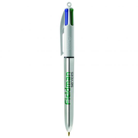 Stylo 4 couleurs publicitaire BIC Shine