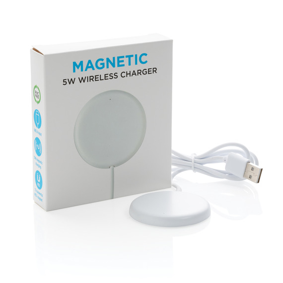 Chargeur publicitaire magnétique sans fil 5W