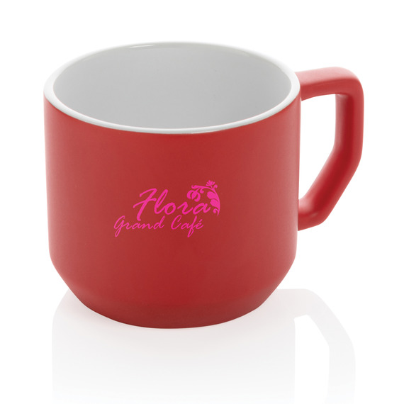 Mug publicitaire céramique moderne 350 ml