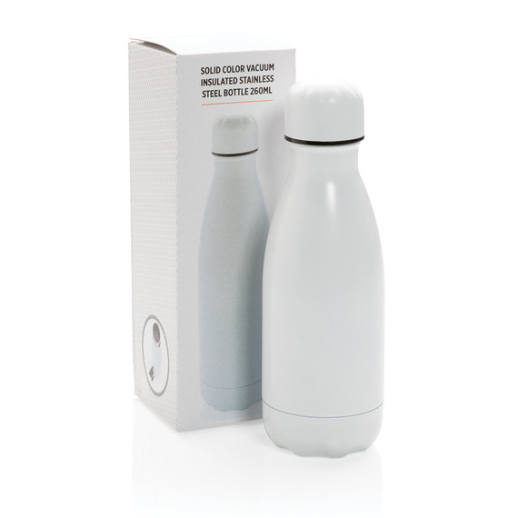 Bouteille publicitaire isotherme en acier 260ml