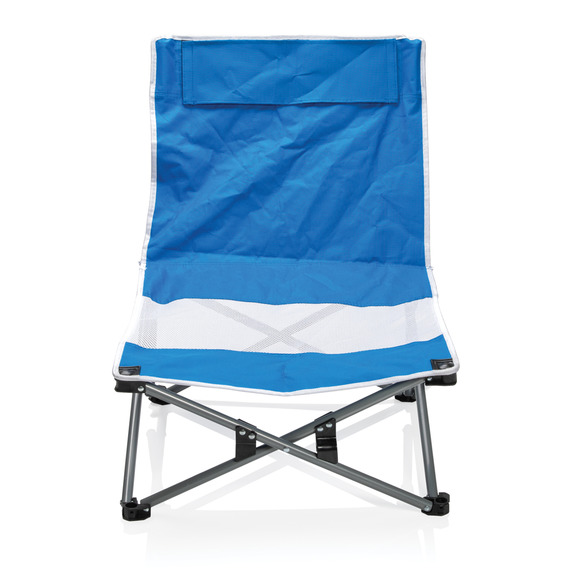 Chaise publicitaire de plage pliable