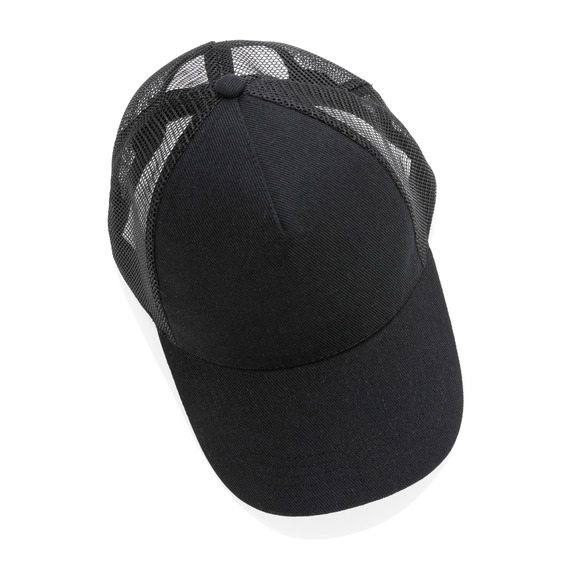 Casquette publicitaire de routier 5 panneaux coton recyclé Impact AWARE™