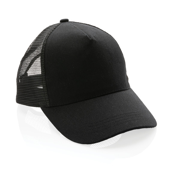 Casquette publicitaire de routier 5 panneaux coton recyclé Impact AWARE™