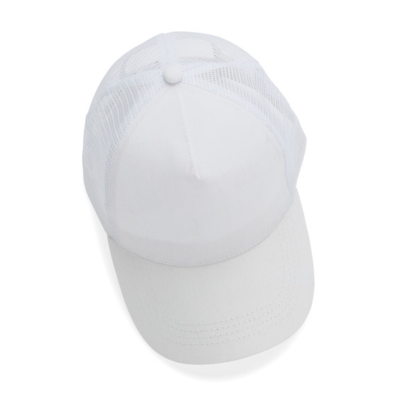 Casquette publicitaire de routier 5 panneaux coton recyclé Impact AWARE™