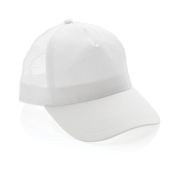 Casquette publicitaire de routier 5 panneaux coton recyclé Impact AWARE™