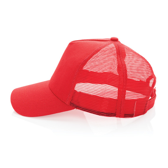 Casquette publicitaire de routier 5 panneaux coton recyclé Impact AWARE™