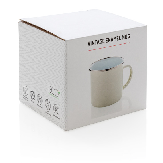 Tasse en émail publicitaire 350 ml