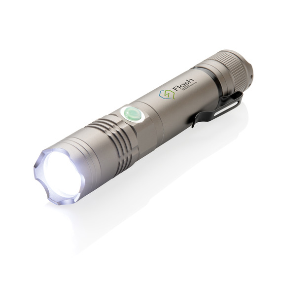 Lampe torche publicitaire 3W rechargeable