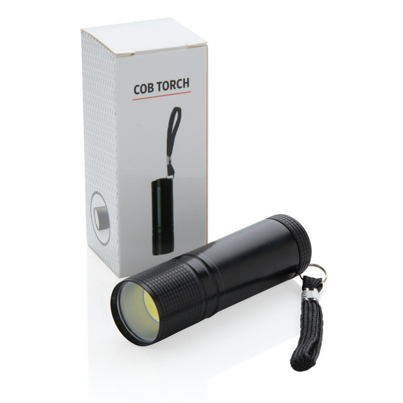 Lampe torche COB publicitaire