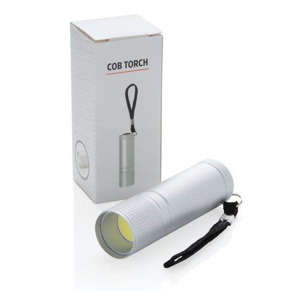 Lampe torche COB publicitaire