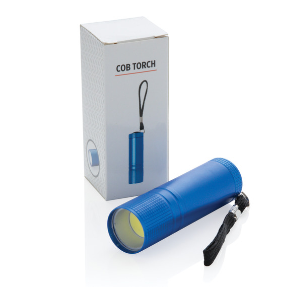 Lampe torche COB publicitaire