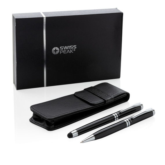 Set stylo publicitaire exécutif Swiss Peak