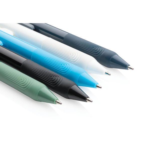 Stylo publicitaire X9 avec grip silicone