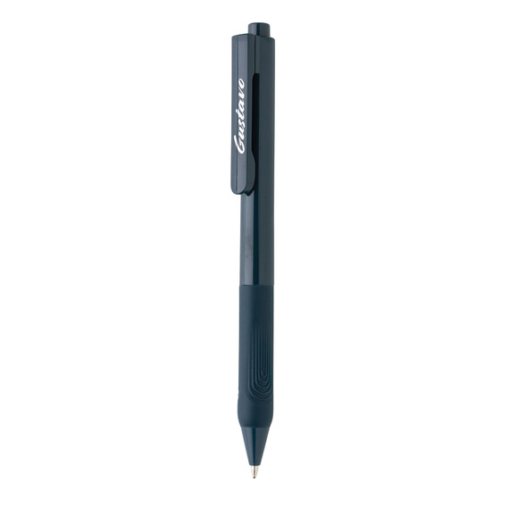 Stylo publicitaire X9 avec grip silicone