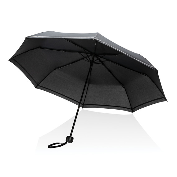 Mini parapluie publicitaire  20.5" rPET 190T réfléchissant Impact AWARE™