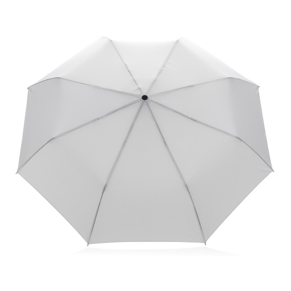 Mini parapluie publicitaire  20.5" rPET 190T poignée bambou Impact AWARE™