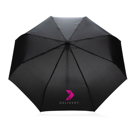 Parapluie publicitaire 21" automatique en rPET 190T Impact AWARE™