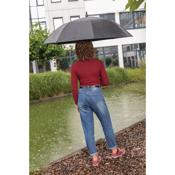 Parapluie publicitaire 27" rPET bi couleur ouverture auto Impact AWARE™