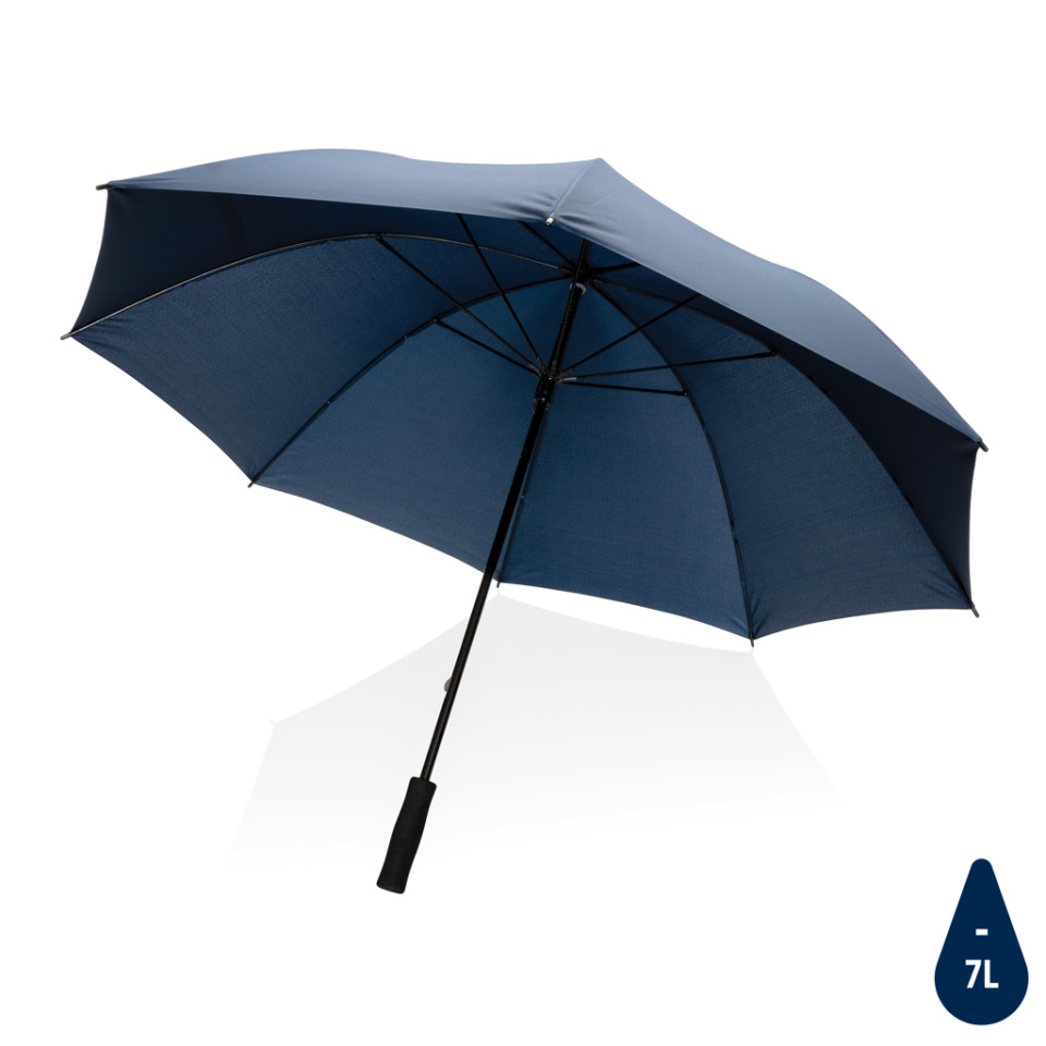 Parapluie publicitaire tempête 30" en rPET 190T Impact AWARE™