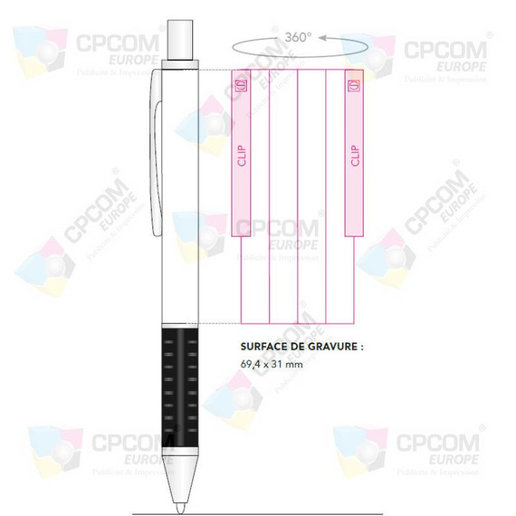 Stylo publicitaire Softstar