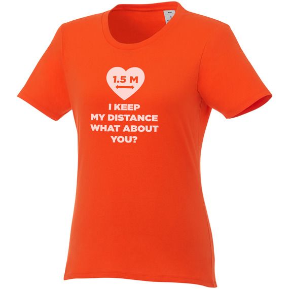 T-shirt publicitaire manches courtes Femme Heros