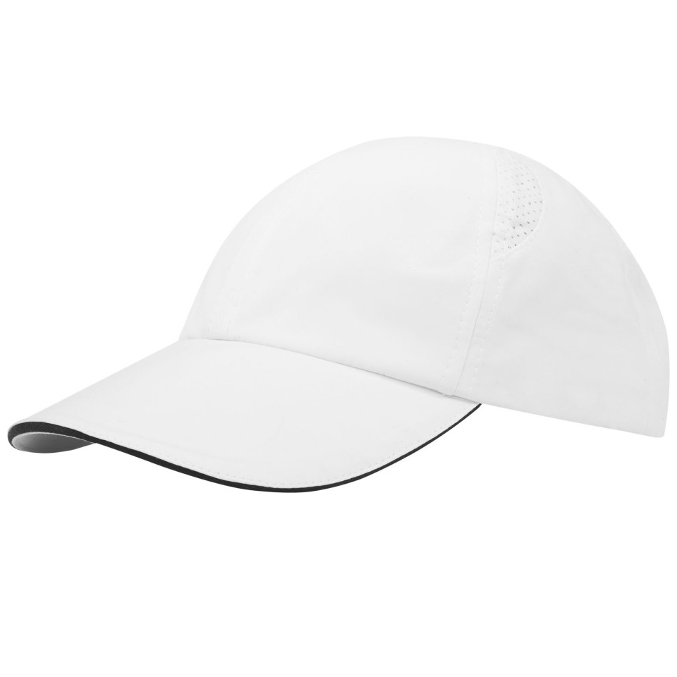 Casquette publicitaire sandwich 6 panneaux Morion GRS recyclée ajustable