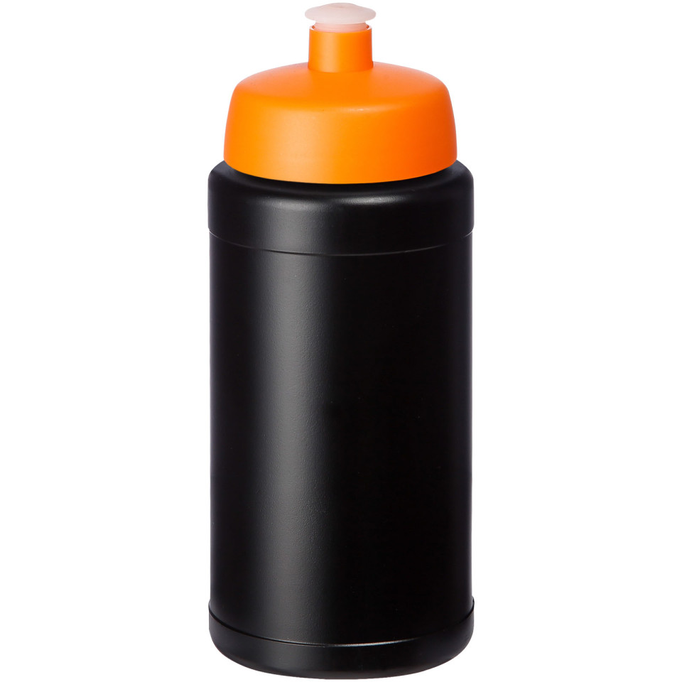 Gourde publicitaire de sport recyclée Baseline de 500 ml