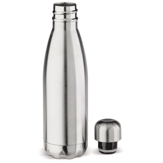 Bouteille isotherme personnalisée double paroi acier inox alimentaire étanche 500 ml