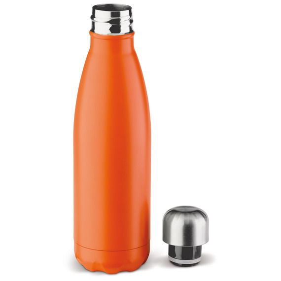 Bouteille isotherme personnalisée double paroi acier inox alimentaire étanche 500 ml