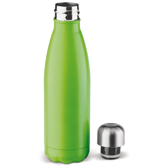 Bouteille isotherme personnalisée double paroi acier inox alimentaire étanche 500 ml