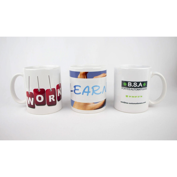 Mug personnalisable quadri sublimation print