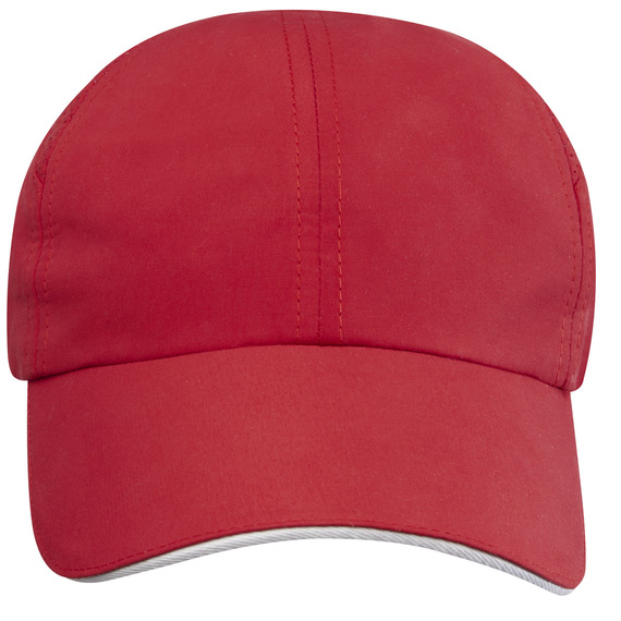 Casquette publicitaire sandwich 6 panneaux Morion GRS recyclée ajustable