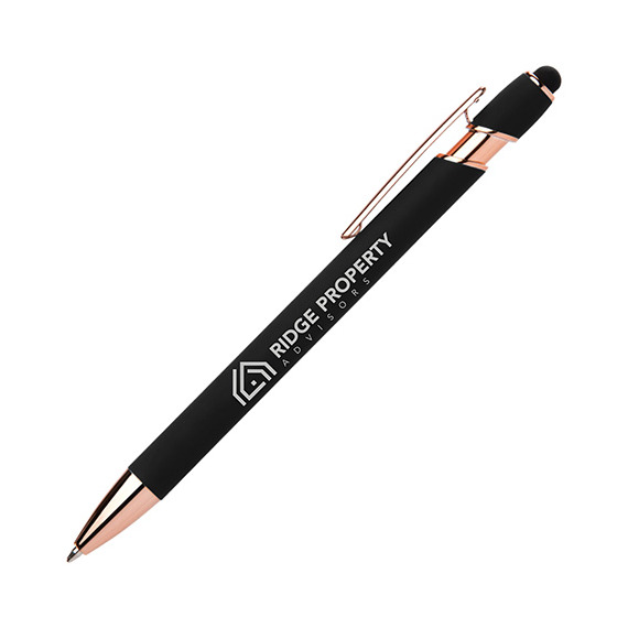 Stylo stylet publicitaire personnalisé express Goldstar® Prince Softy Rose Gold