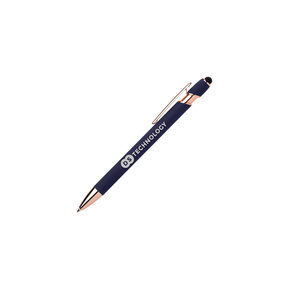 Stylo stylet publicitaire personnalisé express Goldstar® Prince Softy Rose Gold