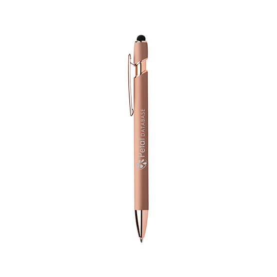 Stylo stylet publicitaire personnalisé express Goldstar® Prince Softy Rose Gold