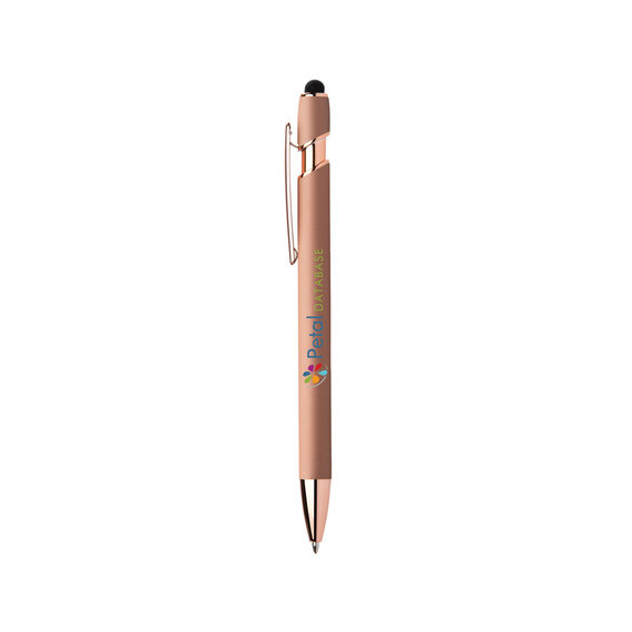 Stylo stylet publicitaire personnalisé express Goldstar® Prince Softy Rose Gold