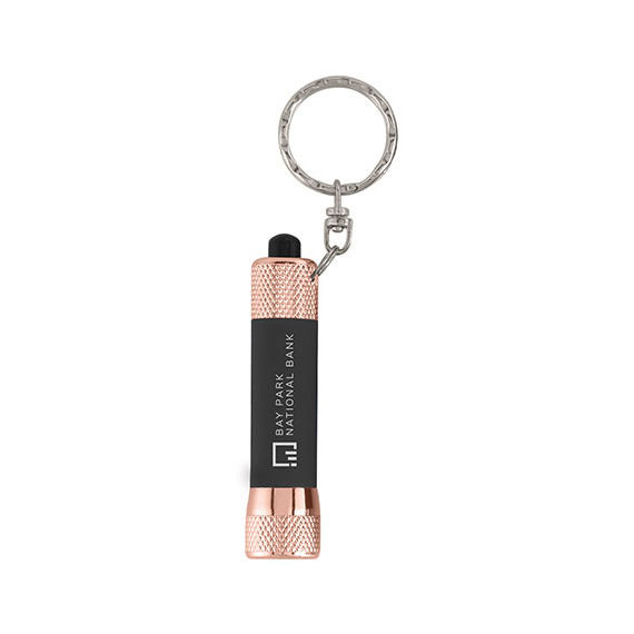 Porte-clés lampe personnalisé express Goldstar® Mc Queen Softy rose gold