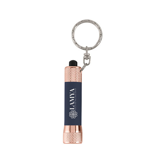 Porte-clés lampe personnalisé express Goldstar® Mc Queen Softy rose gold