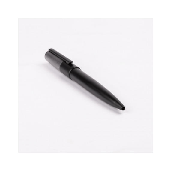 Stylo bille Hugo BOSS publicitaire Gear Minimal Black & Chrome