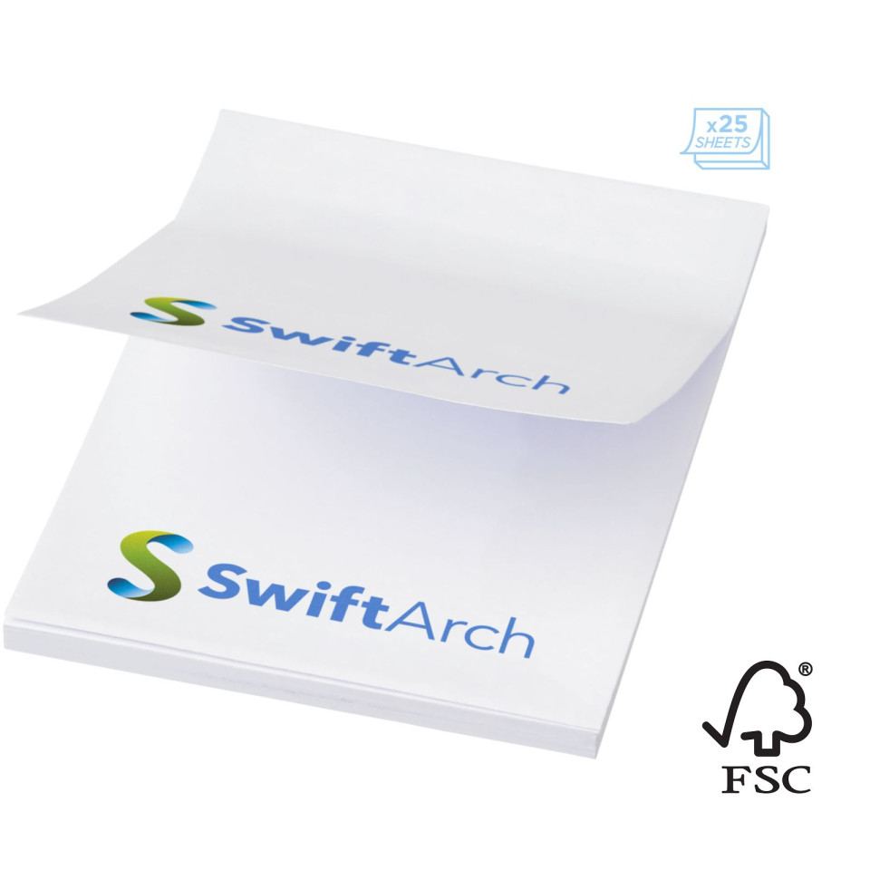 Post-its publicitaire Sticky-Mate® 52 x 75 mm fabrication Europe