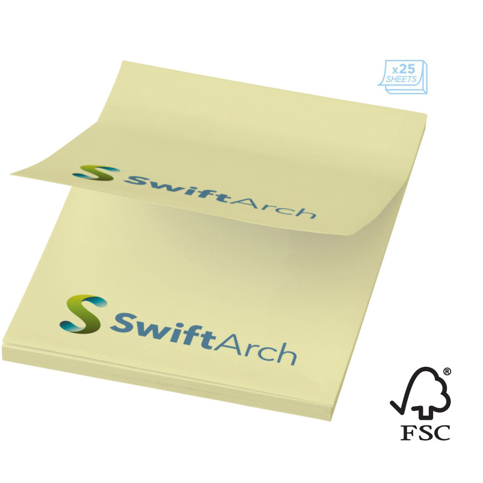 Post-its publicitaire Sticky-Mate® 52 x 75 mm fabrication Europe