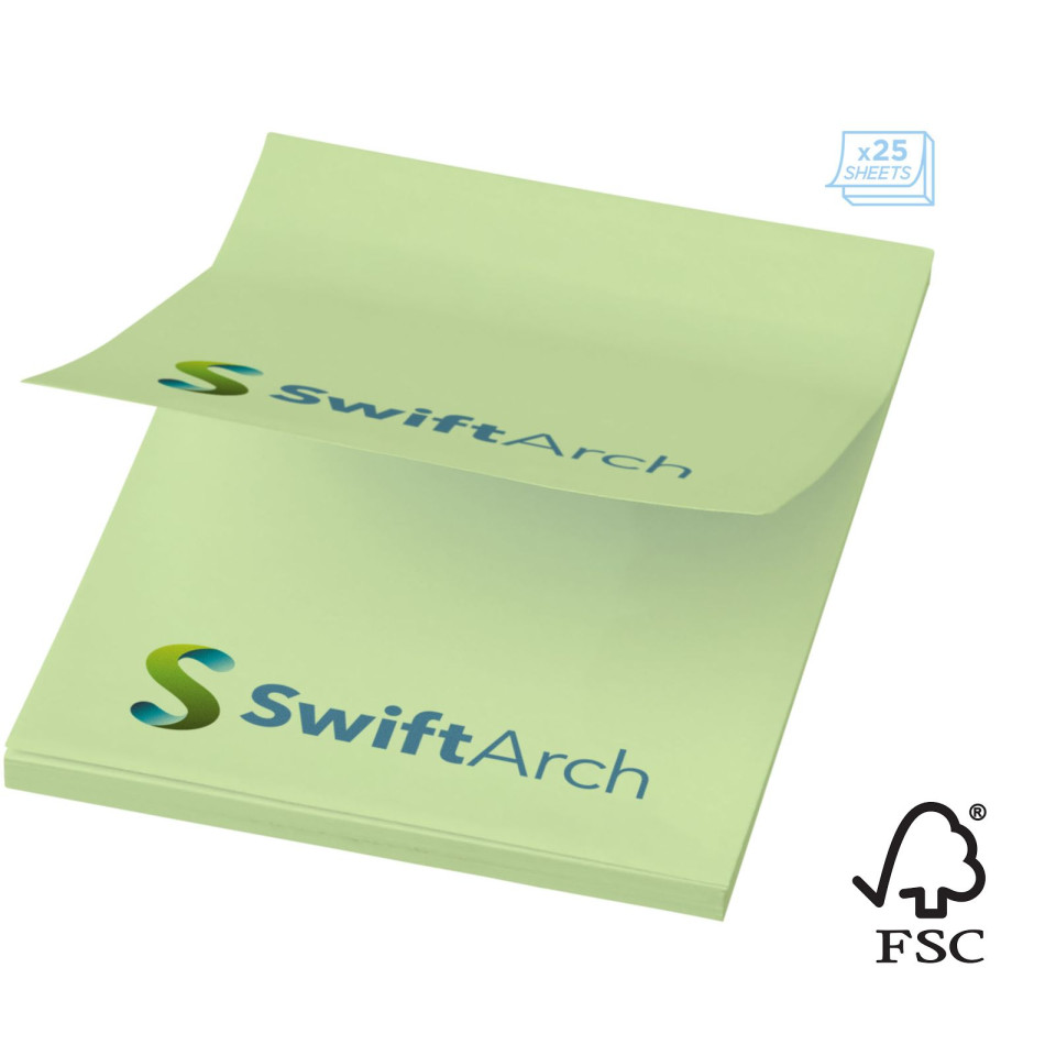 Post-its publicitaire Sticky-Mate® 52 x 75 mm fabrication Europe