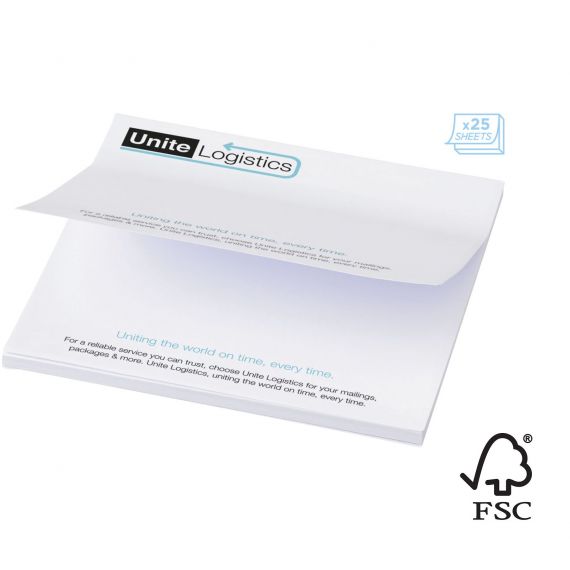 Post-its personnalisé Sticky-Mate® 100 x 100 mm fabrication Europe