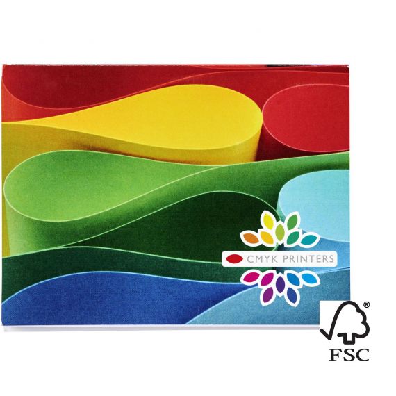 Post-its personnalisé Sticky-Mate® 105x75 mm couverture souple