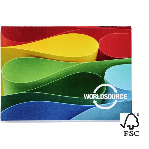 Post-its personnalisé Sticky-Mate® 105x75 mm couverture souple