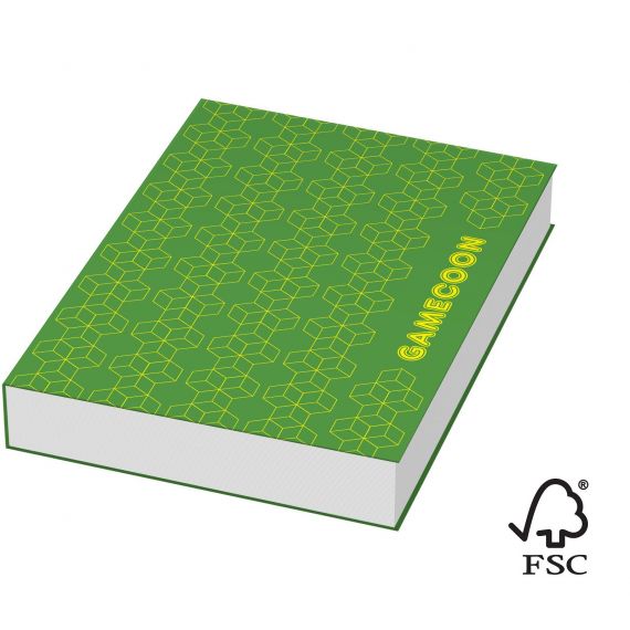 Post-it personnalisé Sticky-Mate® 106x78 mm couverture souple