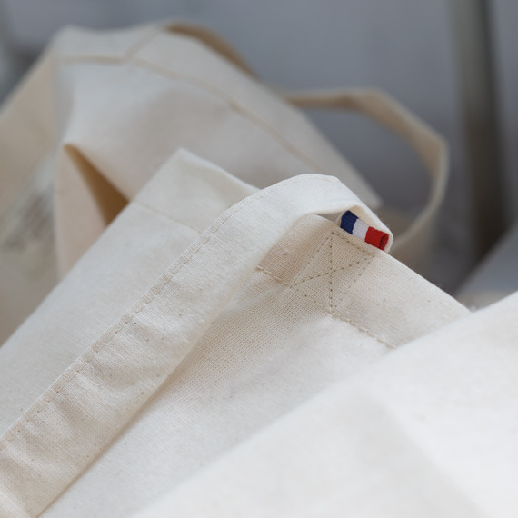 Sac de shopping publicitaire pliable en coton