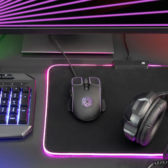 Souris gaming publicitaire filaire