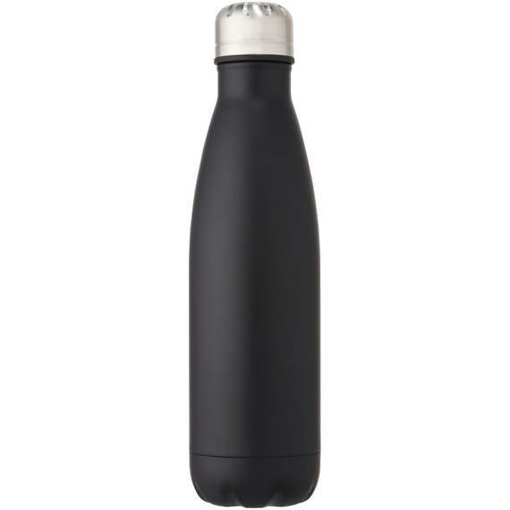 Bouteille publicitaire Cove de 500 ml en acier inoxydable à isolation sous vide