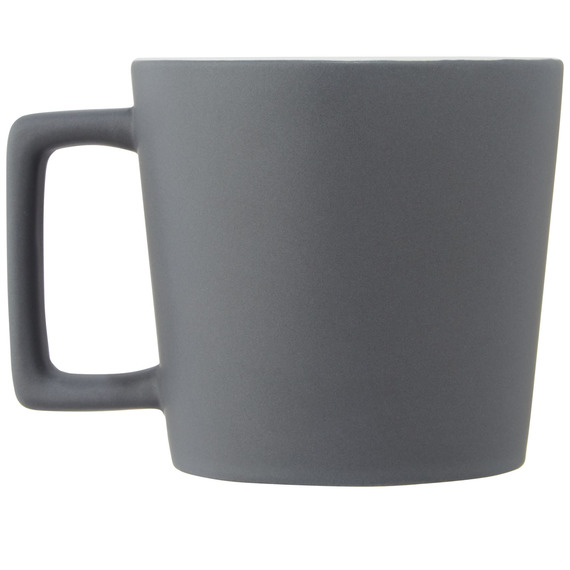 Tasse publicitaire Cali de 370 ml en céramique avec finition mate